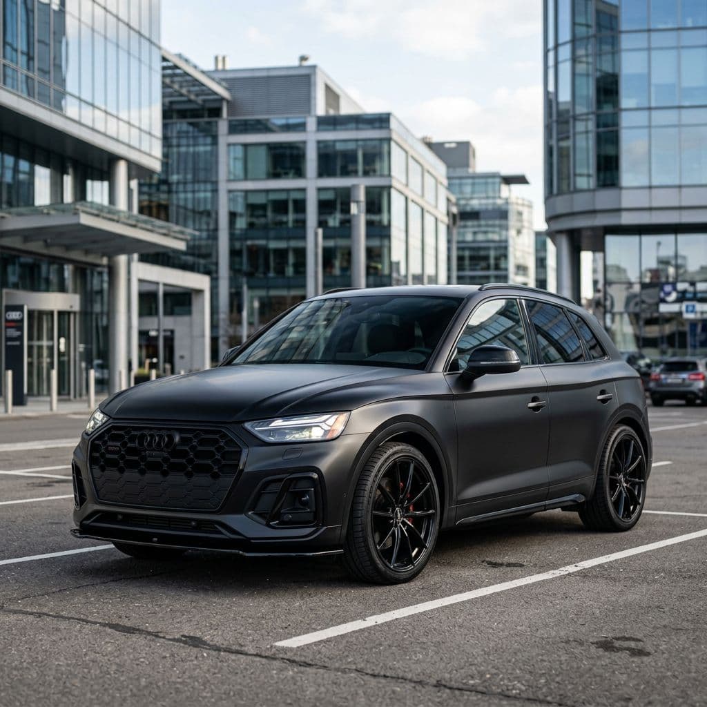 Audi Q5 paint job preview