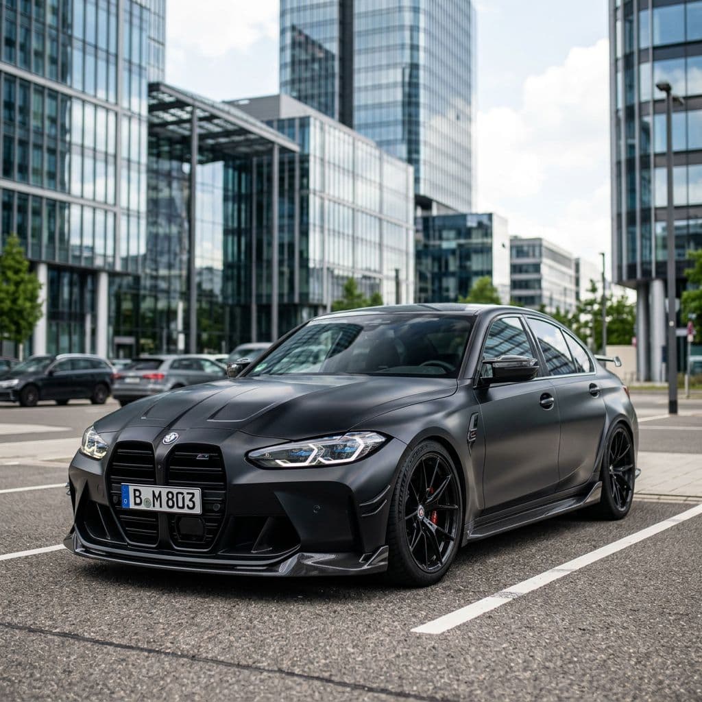 BMW M3 paint job preview