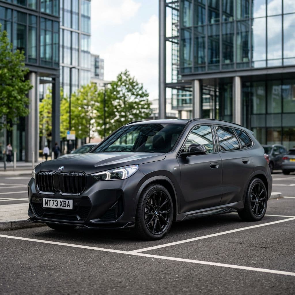 BMW X1 paint job preview