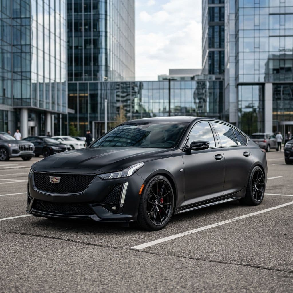 Cadillac CT5 paint job preview