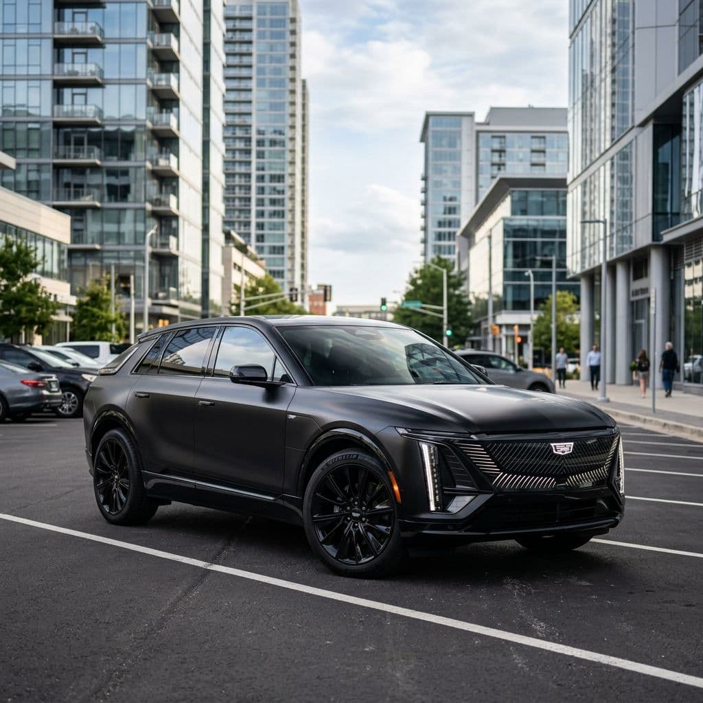 Cadillac Lyriq paint job preview