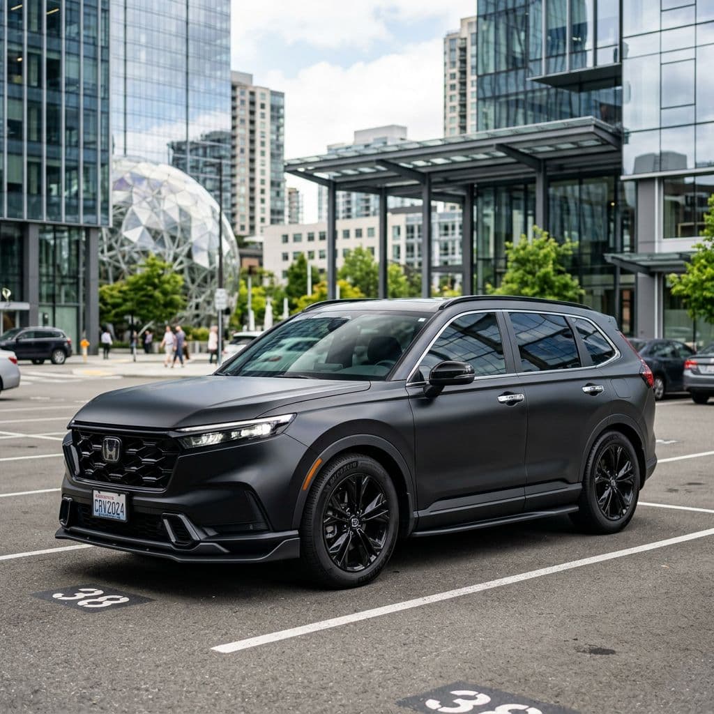 Honda CR-V paint job preview