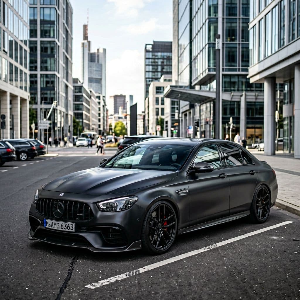 Mercedes-Benz AMG E 63 S paint job preview