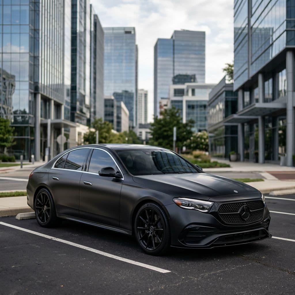 Mercedes-Benz E-Class paint job preview