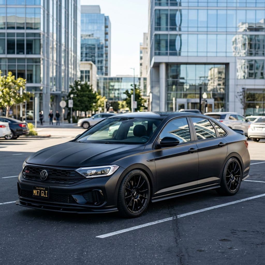 Volkswagen Jetta paint job preview