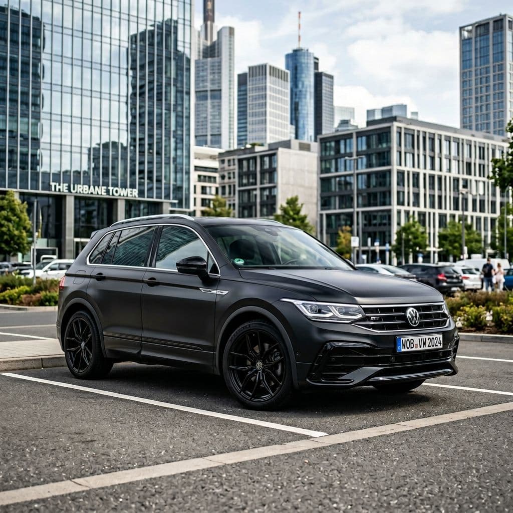 Volkswagen Tiguan paint job preview